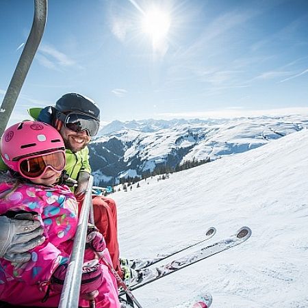 Skiing fun with Grandpa & Grandma